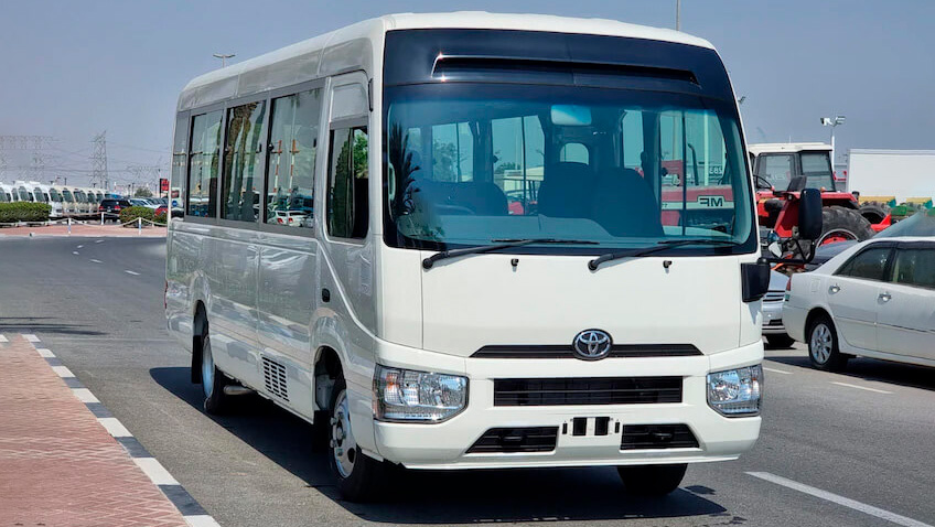 Toyota Coaster rental